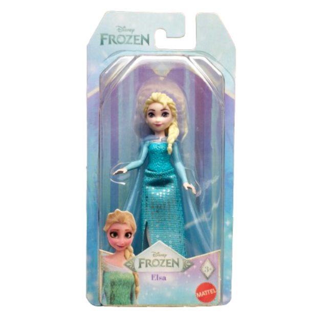Disney Frozen Elsa dukke med bl� kjole