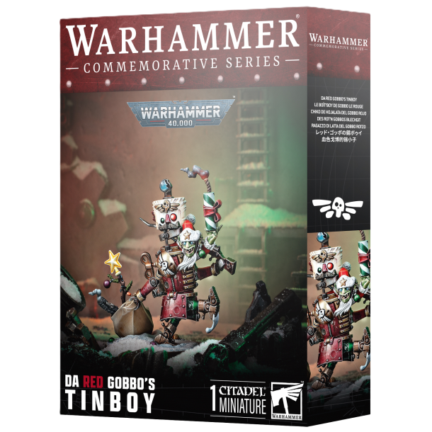 Da Red Gobbos Tinboy  Commemorative Figur