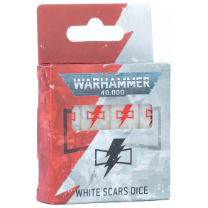 White Scars Dice Set