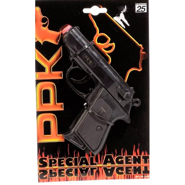 PPK pistol i plast til 25 skuds krudt