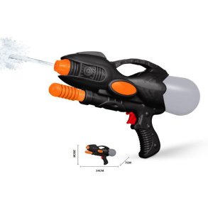 Vandpistol p� 30 cm med pumpe