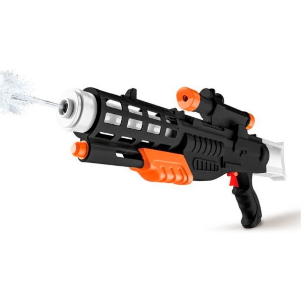 Vandgev�r sort / orange 58 cm.