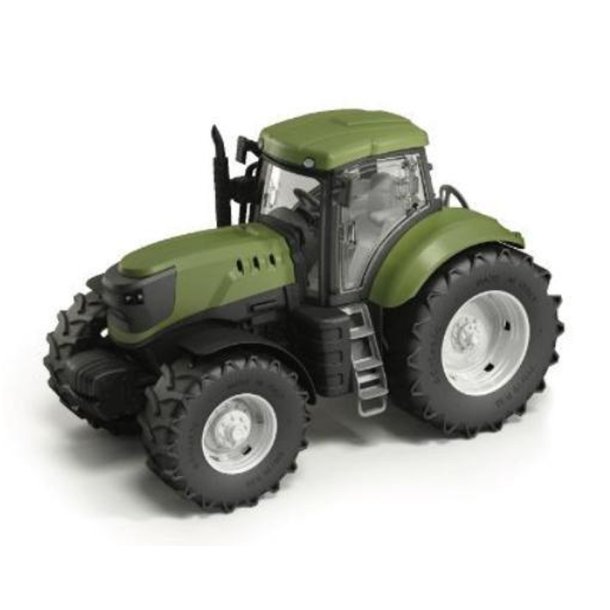 Gr�n traktor med bev�gelige dele - 30 cm