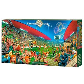 Castorland Fotbollsmatchen panorama pussel  4000 bitar