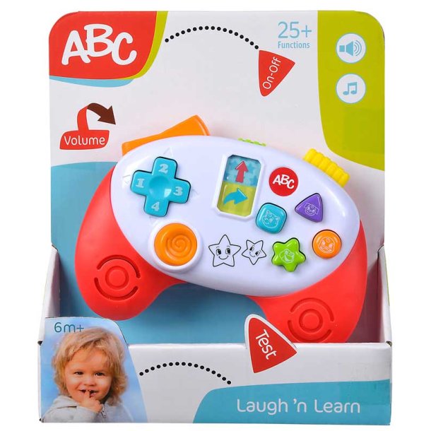 ABC game controller med lyd