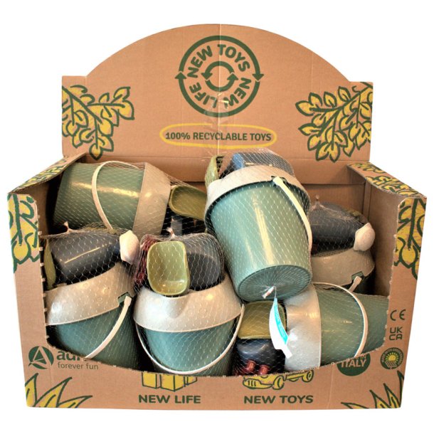 Spandst med 5 dele - 100% genanvendt materialer