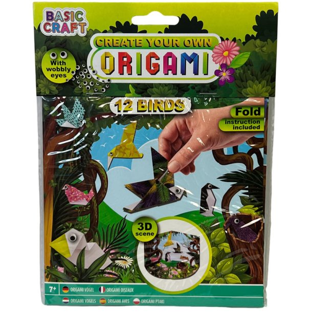 Origami - 12 fugle