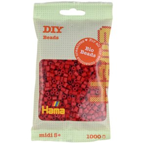 Hama midi Bio perler - Mrkerd