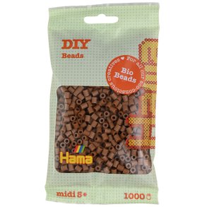 Hama midi Bio perler - Nougat