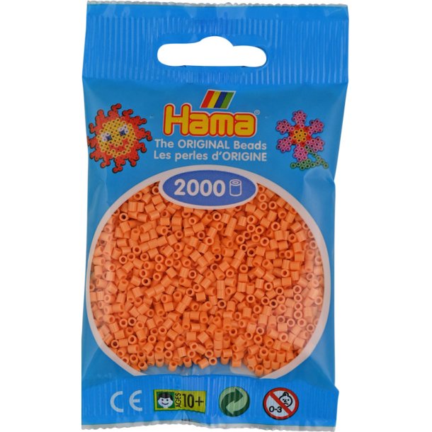 Hama mini perler 501-105 2000 stk - Abrikos