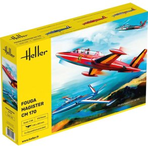Heller Fouga Magister CM 170 modelfly - 1:48