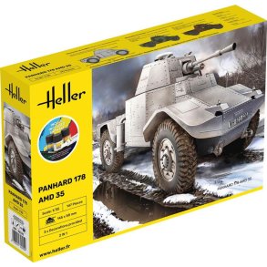 Heller Panhard 178 AMD 35 startpaket - 1:35