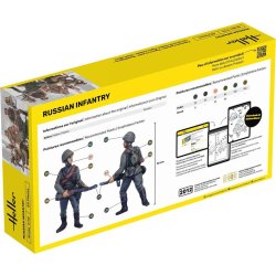 Heller soldater Russian infantry 48 stk - 1:72