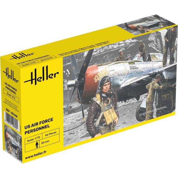 Heller soldater US Air Force personal 46 st - 1:72