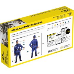 Heller soldater Luftwaffe personel 48 stk - 1:72