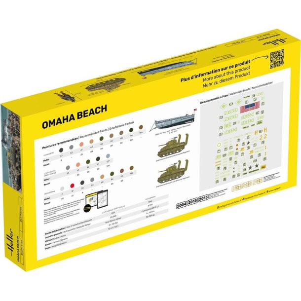 Heller Omaha Beach start kit - 1:72