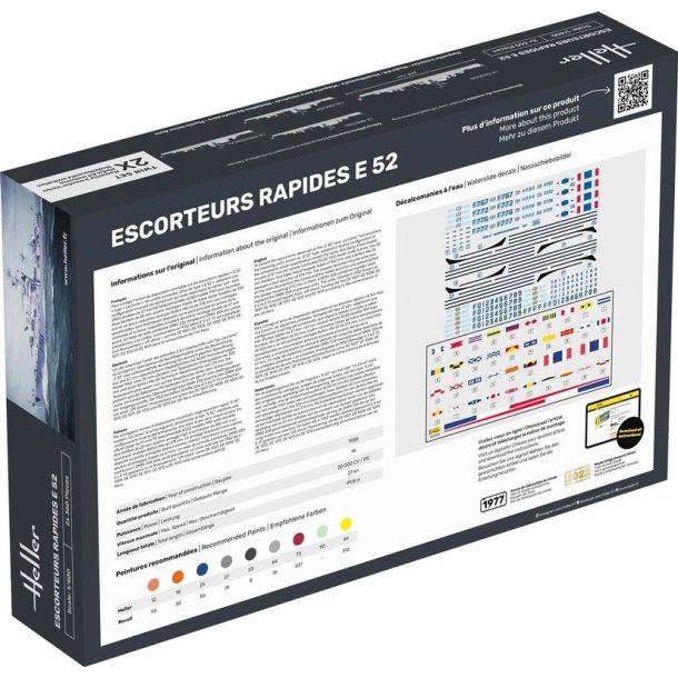 Escorteurs Rapides E 52 Collection 2 i 1 - 1:400