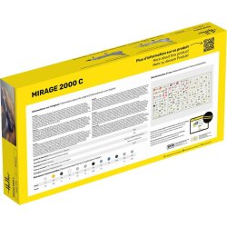 Heller modelfly Mirage 2000 C - 1:72