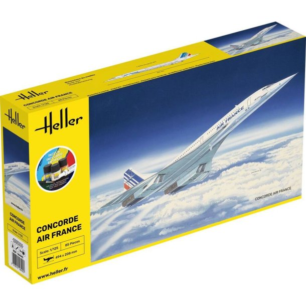 Heller Concorde Air France start kit - 1:125