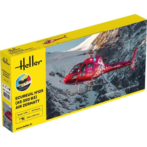 Heller Ecureuil H125 helikopter start kit - 1:48