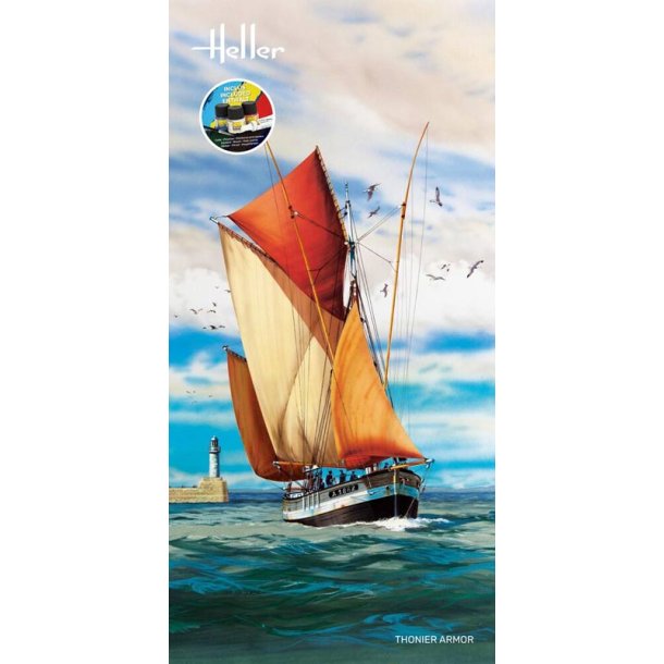 Heller Thonier Armor modelskib - 1:125
