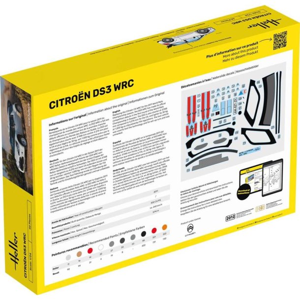 Heller Citron DS3 WRC