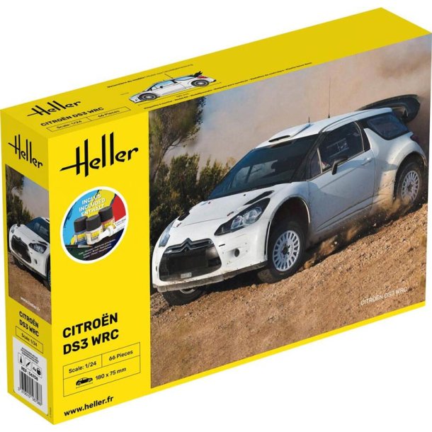 Heller Citron DS3 WRC start kit