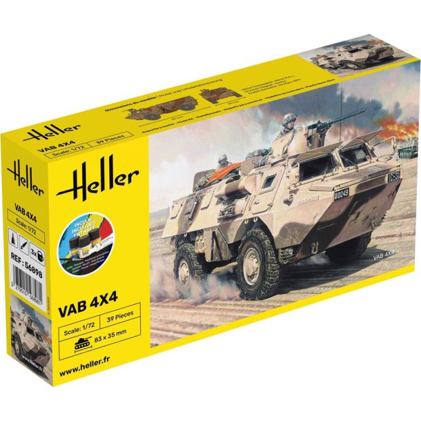 Heller VAB 4x4 pansarvagn - startpaket