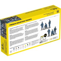 Heller Franske bjerg tropper start kit - 1:35