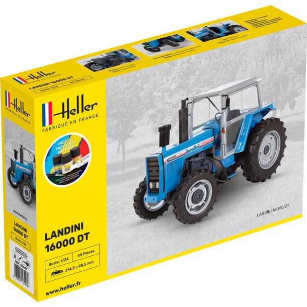 Heller Landini 1600 DT modeltraktor - 1:24