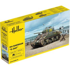 Heller M4 Sherman D-day kampvogn 1:72