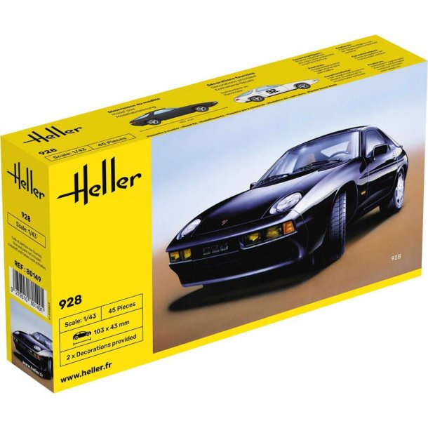 Heller Porsche 928 - 1:43