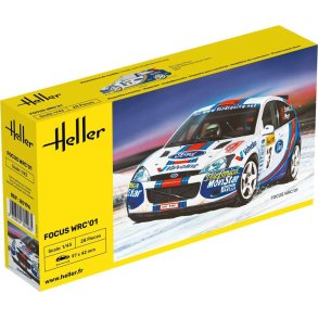 Heller Ford Focus WRC 01 modelbil start kit - 1:43