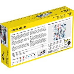 Heller Ford Focus WRC 01 modelbil start kit - 1:43