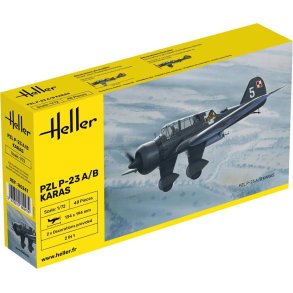 Heller PZL 23 Karas modellflygplan - 1:72