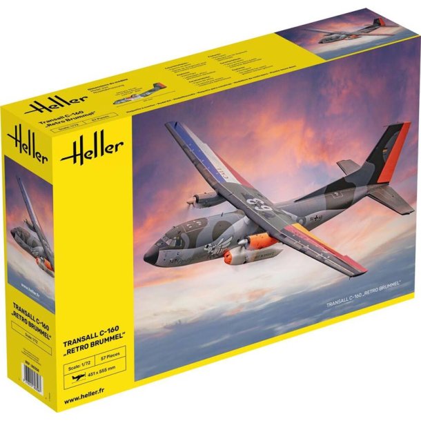 Heller modelfly Transall C-160 Retro Brummel 1:72
