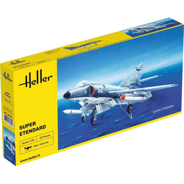 Heller Super Etendard jagerfly - 1:72