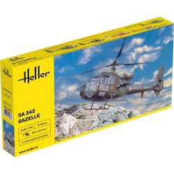 SA 342 Gazelle modelhelikopter - 1:48