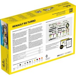 Heller Renault R5 Turbo start kit - 1:24