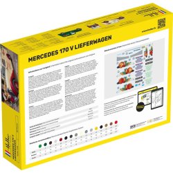 Heller Mercedes 170V lieferwagen 1950 - 1:24