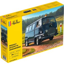 Heller renault Estafette gendarmerie - 1:24