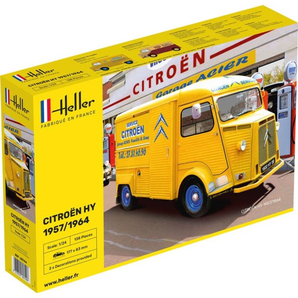Heller Citron HY Van 1964 modelbil - 1:24