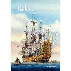 Heller Soleil Royal modelskib - 1:100 startst