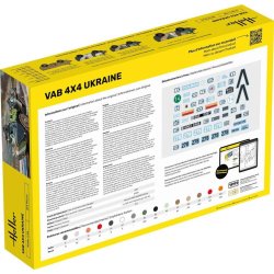 Heller VAB 4x4 Ukraine version kampvogn - 1:35