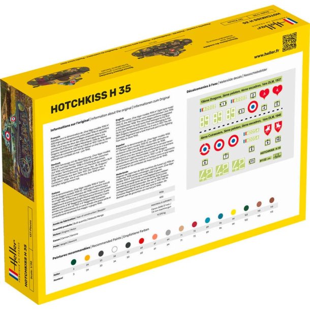 Heller Hotchkiss H35 kampvogn