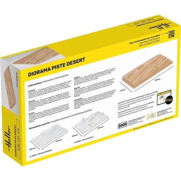 Heller diorama desert 1:43 - 1:72