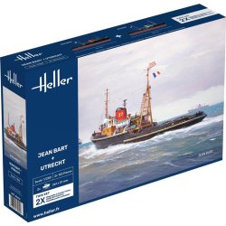 Heller modelskibe JEAN BART + UTRECHT Twinset - 1:200