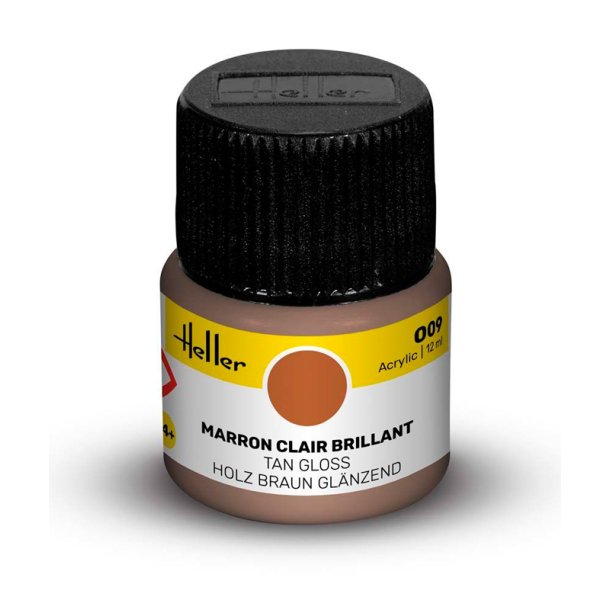 Heller maling 009 - Tan gloss