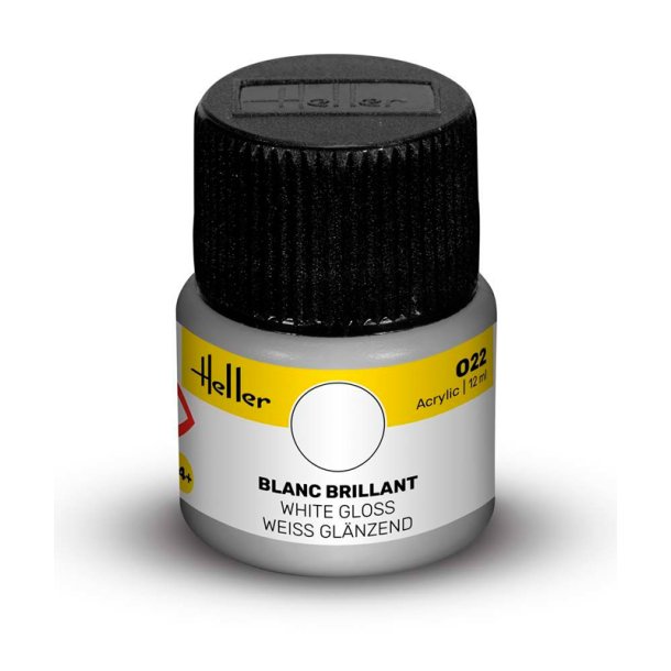 Heller maling 022 - White gloss
