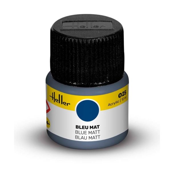 Heller maling 025 - Blue matt